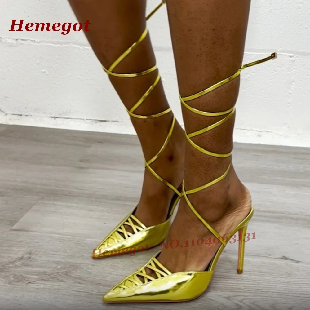 Patent Leather Cut Out Sandals - Crossfit Outfit ulasan dan harga