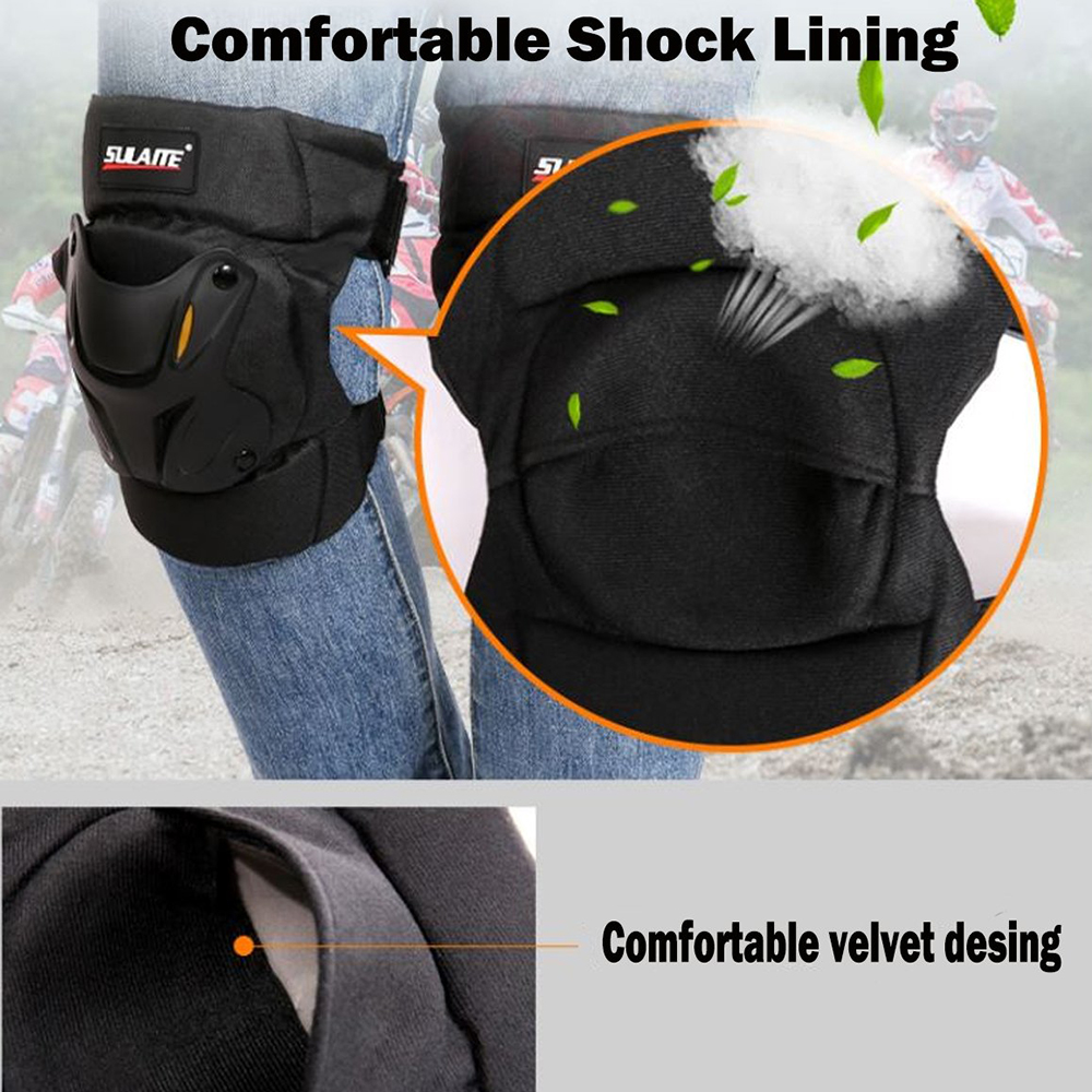 1 Pair Motorcycle Knee Shin Gu - Shin Guard Crossfit ulasan dan harga