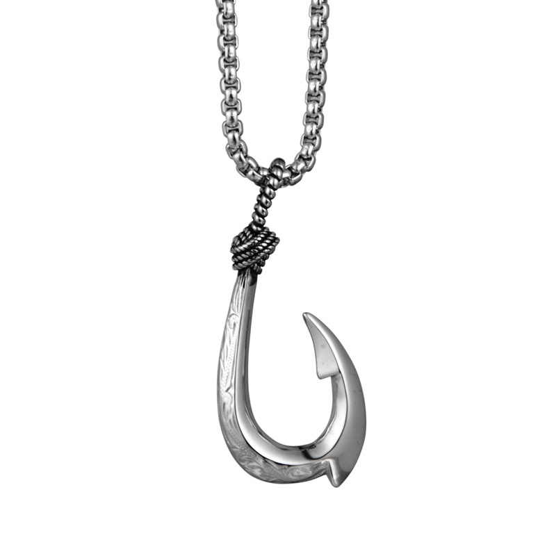 Maui Magic Fish Hook Necklace  - Battle Rope Anchor ulasan dan harga
